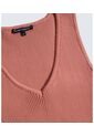 Crop Top Escote En V  Para Mujer Rosa Seven Seven de Seven Seven