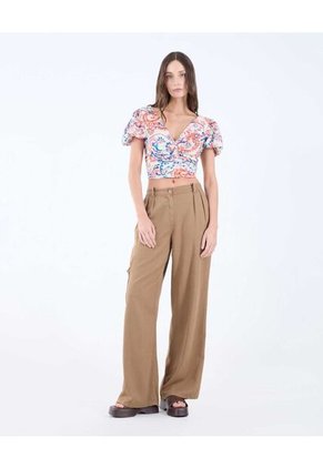 Pantalon Para Mujer  Color Camel Marca Seven Seven #28071833