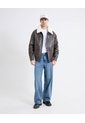 Chaqueta Con Cuello Removible  Para Hombre Café Seven Seven de Seven Seven