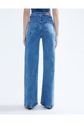 Jean Para Mujer Wide-Leg Color Azul  Marca Seven Seven #28160848