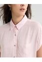 Blusa Para Mujer Manga Corta Color Rosa Marca Seven Seven #28124015 de Seven Seven