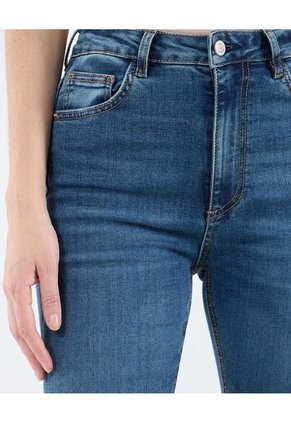 Jean Para Mujer Skinny Color Azul Medio Marca Seven Seven #28160878