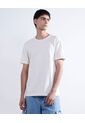 Camiseta Texturizada  Para Hombre Marfil Seven Seven de Seven Seven