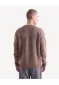 Saco Hipertextura Tricot  Para Hombre Café Seven Seven de Seven Seven