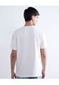 Camiseta Texturizada  Para Hombre Marfil Seven Seven de Seven Seven
