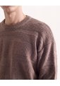 Saco Hipertextura Tricot  Para Hombre Café Seven Seven de Seven Seven