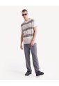 Chaleco Bicolor Tejido  Para Hombre Arena Seven Seven de Seven Seven