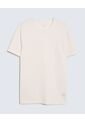 Camiseta Texturizada  Para Hombre Marfil Seven Seven de Seven Seven