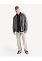 Jean Straight Lavado Intenso  Para Hombre Gris Seven Seven de Seven Seven