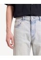 Jean Straight Lavado Intenso  Para Hombre Gris Seven Seven de Seven Seven