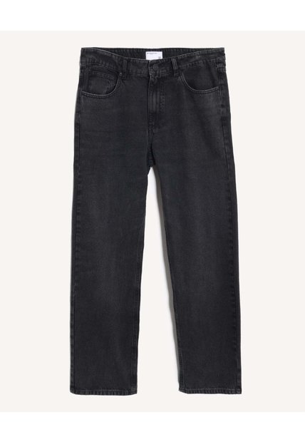 Jean Straight Tono Negro  Para Hombre Negro Seven Seven