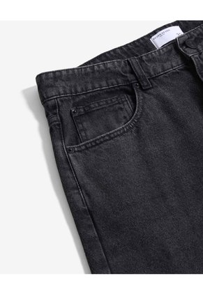 Jean Straight Tono Negro  Para Hombre Negro Seven Seven