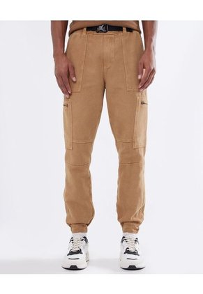 Pantalón Cargo  Para Hombre Camel Seven Seven