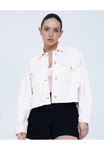 Chaqueta Para Mujer  Color Rosa Marca Seven Seven #28080917