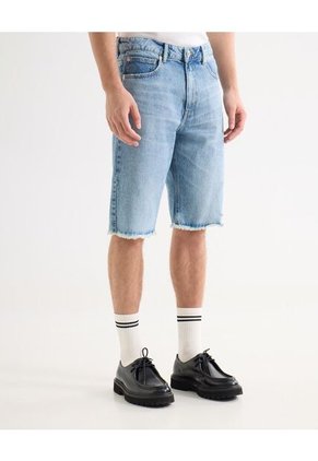 Bermuda Para Hombre Regular Corto Color Azul Marca Seven Seven #45100729