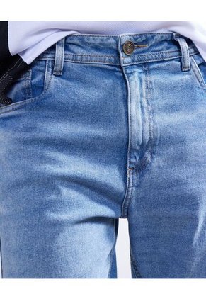 Jeans Skinny Tono Claro  Para Hombre Azul Seven Seven