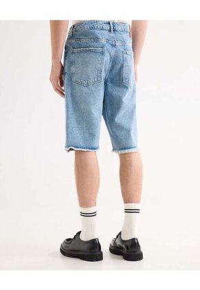 Bermuda Para Hombre Regular Corto Color Azul Marca Seven Seven #45100729