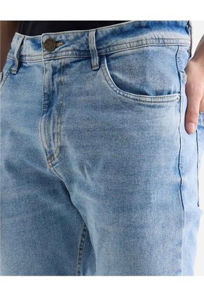 Jeans Skinny Tono Claro  Para Hombre Azul Seven Seven
