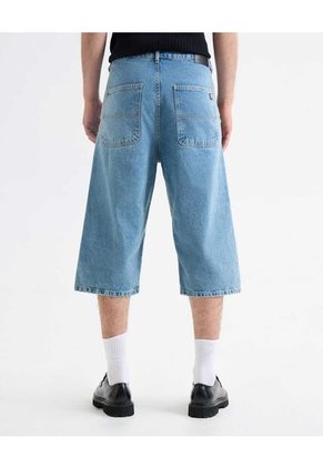 Bermuda Para Hombre Regular Largo Color Azul Marca Seven Seven #45100706