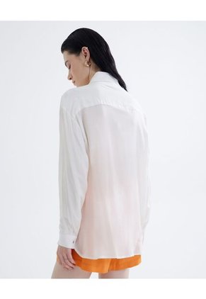 Blusa Para Mujer Manga Larga Color Blanco Marca Seven Seven #28123845