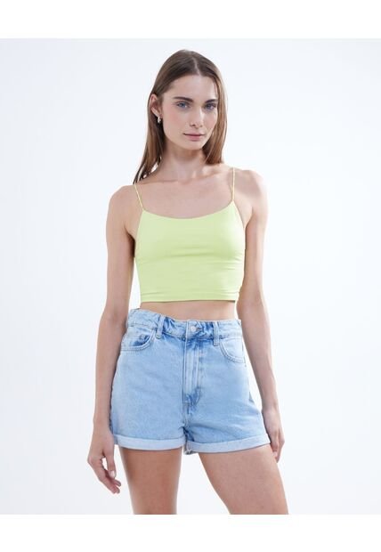 Short Para Mujer  Color Azul Claro Marca Seven Seven #28190964