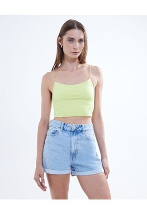 Short Para Mujer Color Azul Claro Marca Seven Seven #28190964