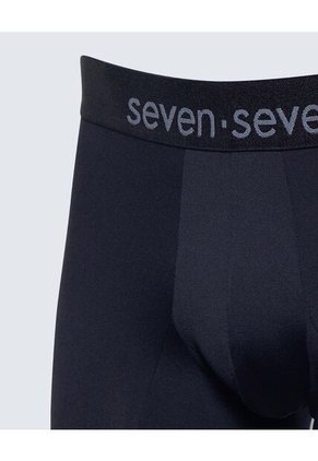 Pack X 3 Bóxer En Microfibra X3 Para Hombre Negro Seven Seven