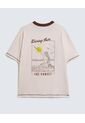 Camiseta Oversize Estampada  Para Mujer Arena Seven Seven de Seven Seven