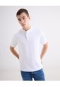 Polo Regular Basica  Para Hombre Negro Seven Seven de Seven Seven