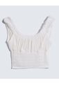 Blusa Campesina  Para Mujer Crudo Seven Seven de Seven Seven