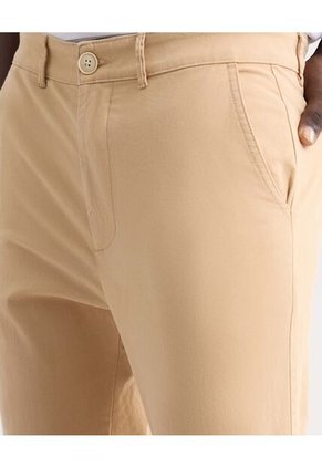 Pantalón Chino Para Hombre Crema Seven Seven