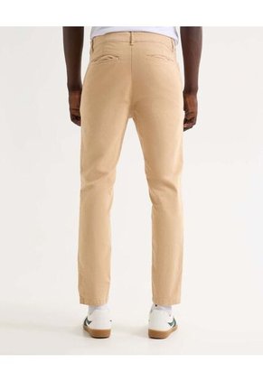 Pantalón Chino Para Hombre Crema Seven Seven