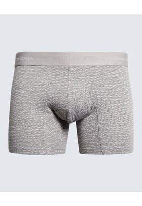 Pack X 3 Bóxer Medio X3 Para Hombre Gris Seven Seven