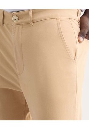 Pantalón Chino Para Hombre Crema Seven Seven