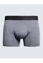 Pack X 3 Bóxer Medio X3 Para Hombre Gris Seven Seven de Seven Seven