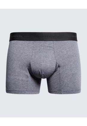Pack X 3 Bóxer Medio X3 Para Hombre Gris Seven Seven