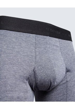 Pack X 3 Bóxer Medio X3 Para Hombre Gris Seven Seven