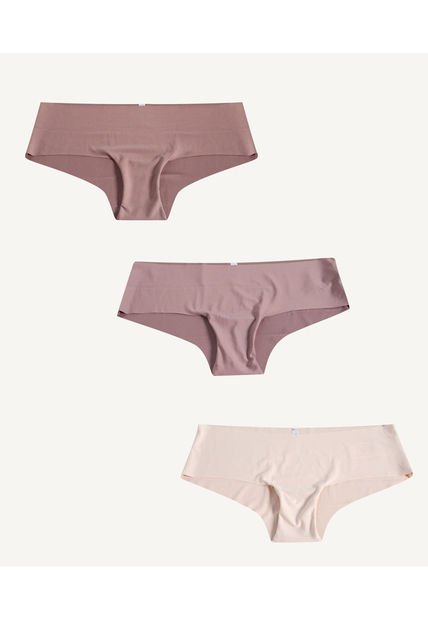 Panty Para Mujer Cachetero Color Cafe  Marca Seven Seven #28800075