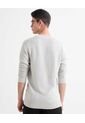 Saco Acanalado  Para Hombre Gris Seven Seven de Seven Seven