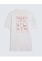 Camiseta Gráfica Print Tequila  Para Hombre Blanco Seven Seven de Seven Seven