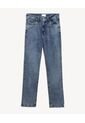 Jean Regular Stretch Tono Medio  Para Hombre Azul Seven Seven de Seven Seven
