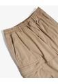 Pantalón Cargo Con Pretina Elástica  Para Hombre Beige Seven Seven de Seven Seven