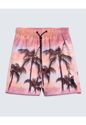 Pantaloneta Para Hombre  Color Rosa Marca Seven Seven #45280072