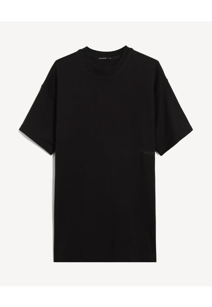 Camiseta Para Hombre Manga Corta Cuello Redondo Color Negro Marca Seven Seven #45092813