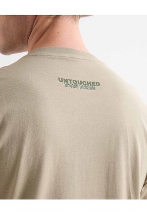 Camiseta Para Hombre Manga Corta Cuello Redondo Color Verde Marca Seven Seven #45092743