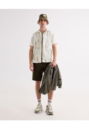 Camiseta Para Hombre Manga Corta Cuello Redondo Color Verde Marca Seven Seven #45092743