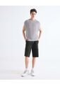 Camiseta Texturizada Sin Mangas  Para Hombre Gris Seven Seven de Seven Seven