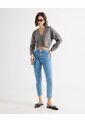 Jeans Mom Tono Claro  Para Mujer Azul Seven Seven de Seven Seven
