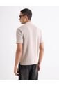 Polo Cuello Mao Con Botonadura  Para Hombre Taupe Seven Seven de Seven Seven