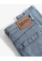Jean Slim Fit Tono Claro Lavado  Para Hombre Azul Seven Seven de Seven Seven